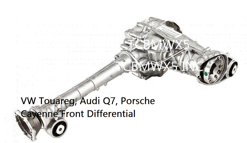 VW Touareg, Audi Q7, Porsche Cayenne Front Differential REMANUFACTURED